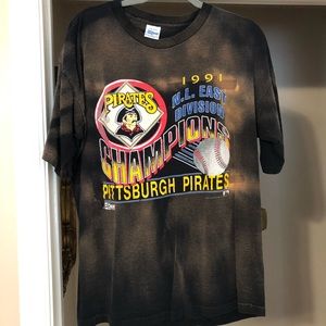 Vintage Pittsburg pirates 1991 baseball tee
